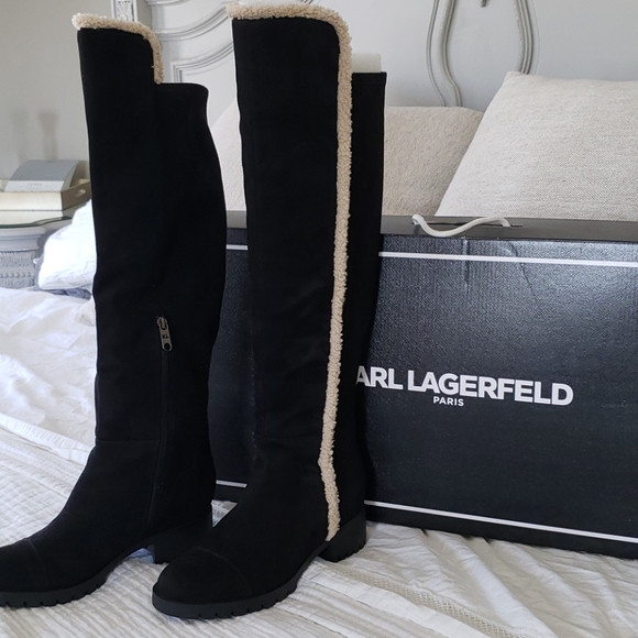 karl lagerfeld paris skylar tall boot
